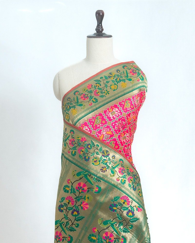 Semi Banaras Patola Saree