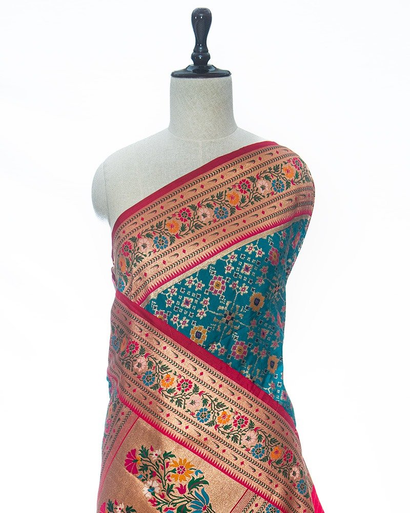 Semi Banaras Patola Saree